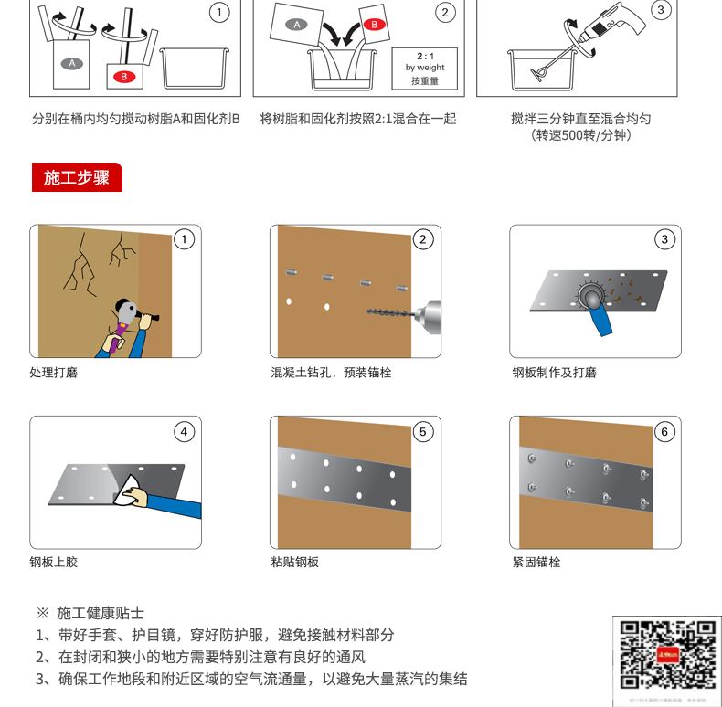 包钢都匀粘钢加固施工过程